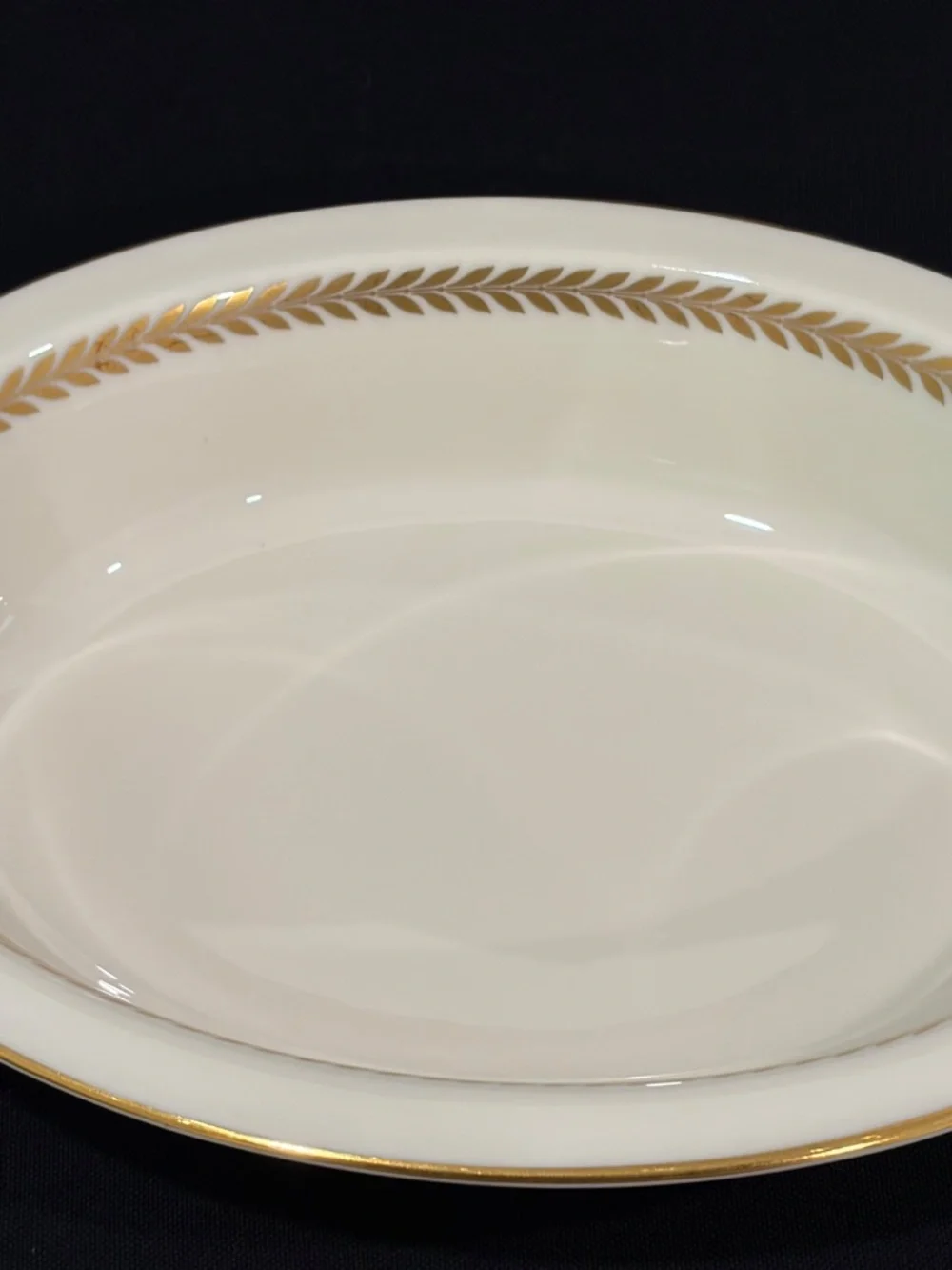 Vintage Lenox IMPERIAL P 338 Oval Vegetable Bowl 9 3/4” USA - Multiple Pristine!